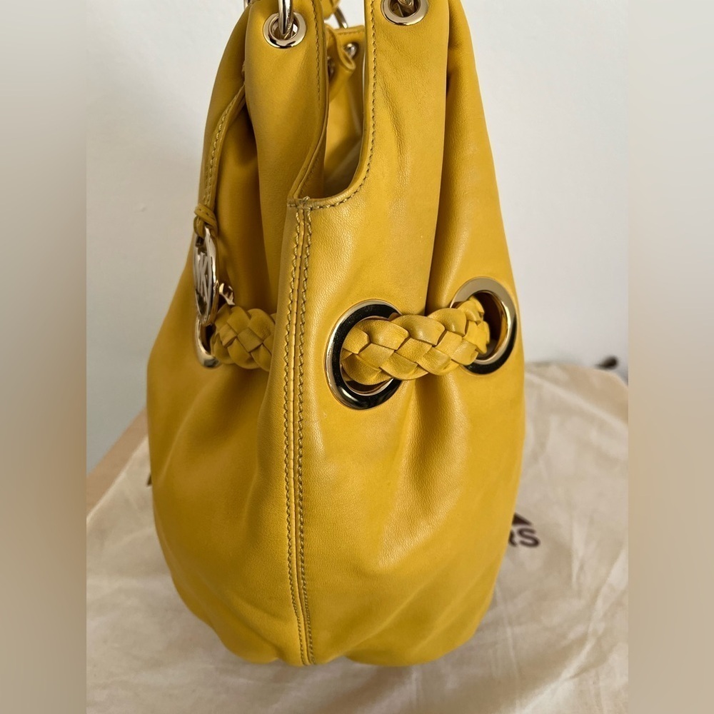 MICHAEL Kors Lambskin Braided Camden Tote,Dustbag NWOT 2008 - Picture 5 of 17